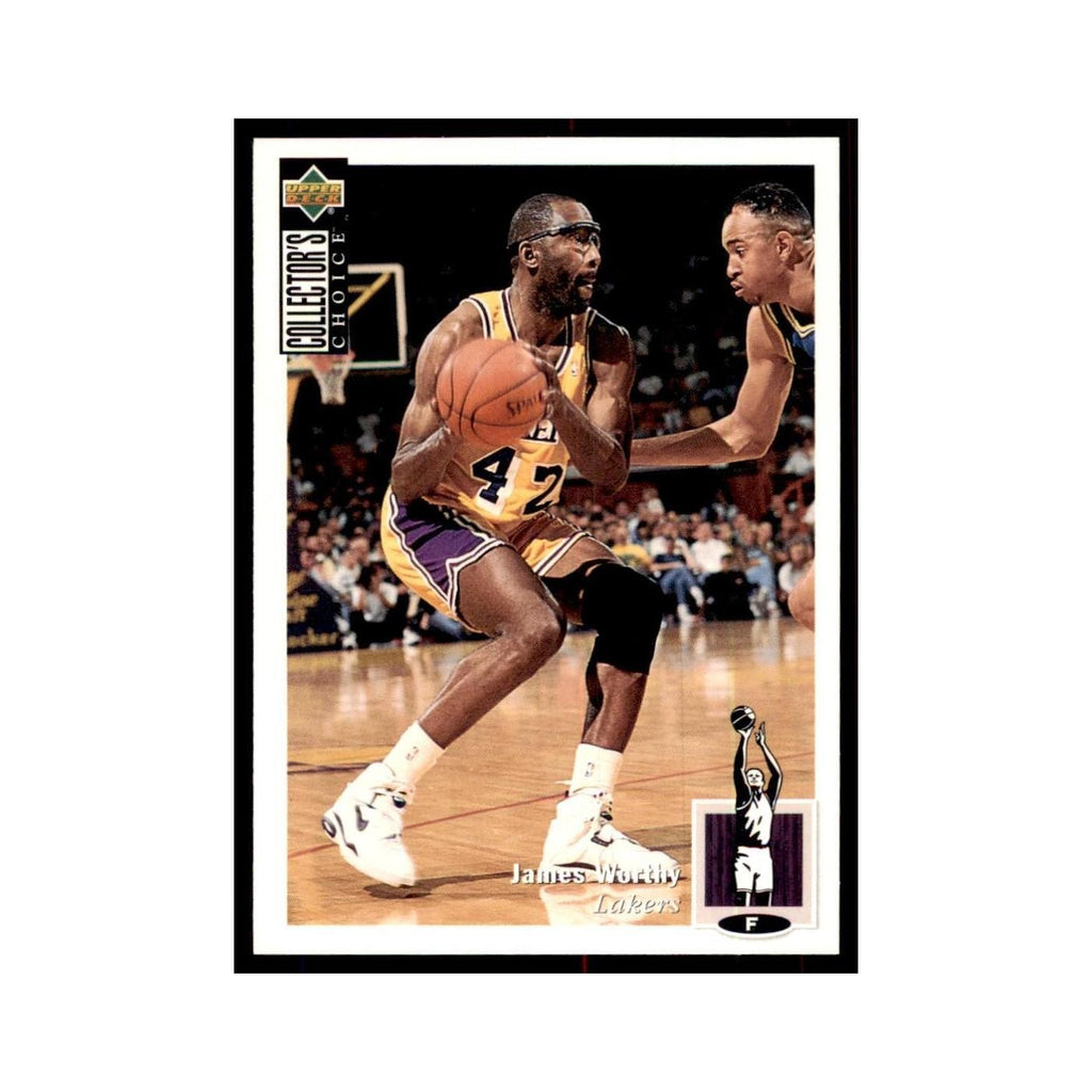 1994 Upper Deck Collector's Choice James Worthy Lakers #142