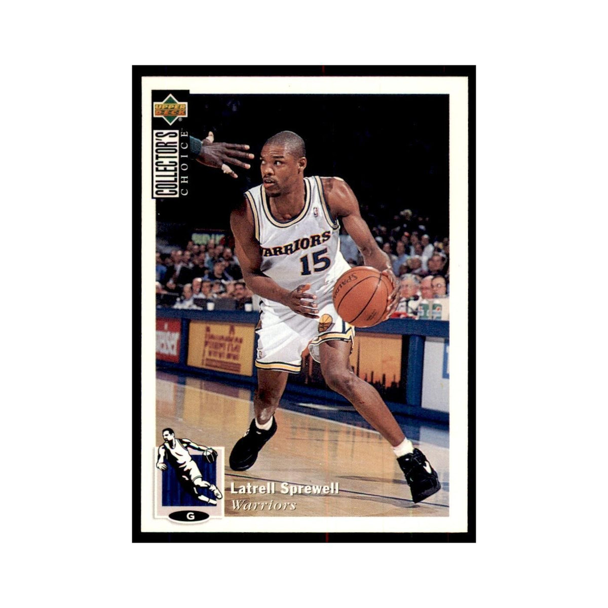1994 Upper Deck Collector's Choice Latrell Sprewell Golden State Warriors #15
