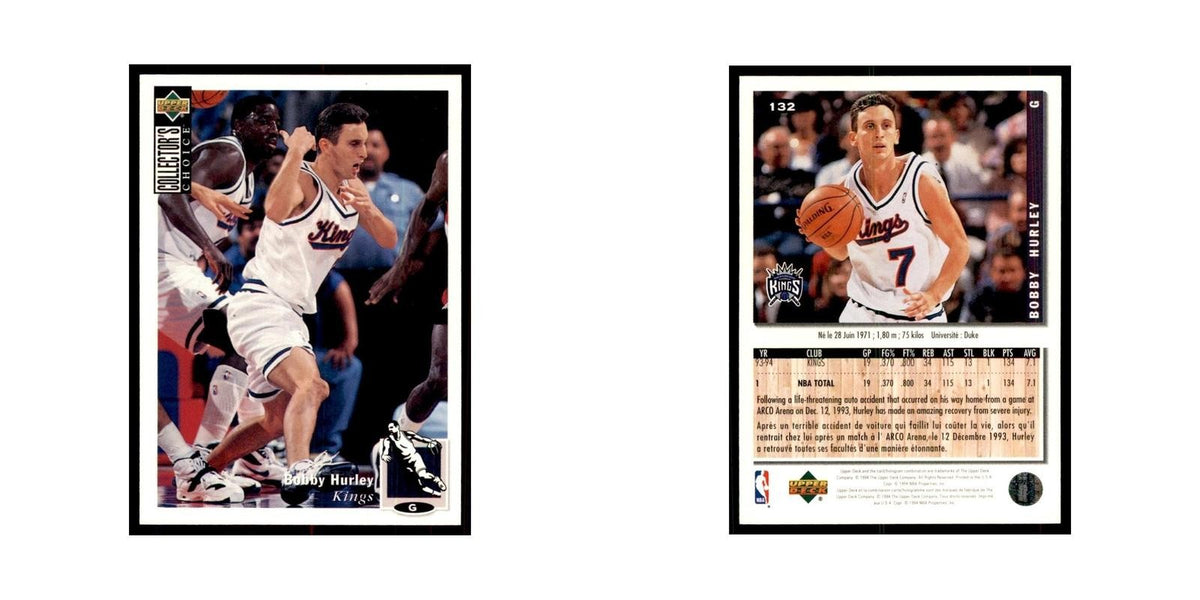 1994 Upper Deck Collector's Choice Bobby Hurley Kings #132