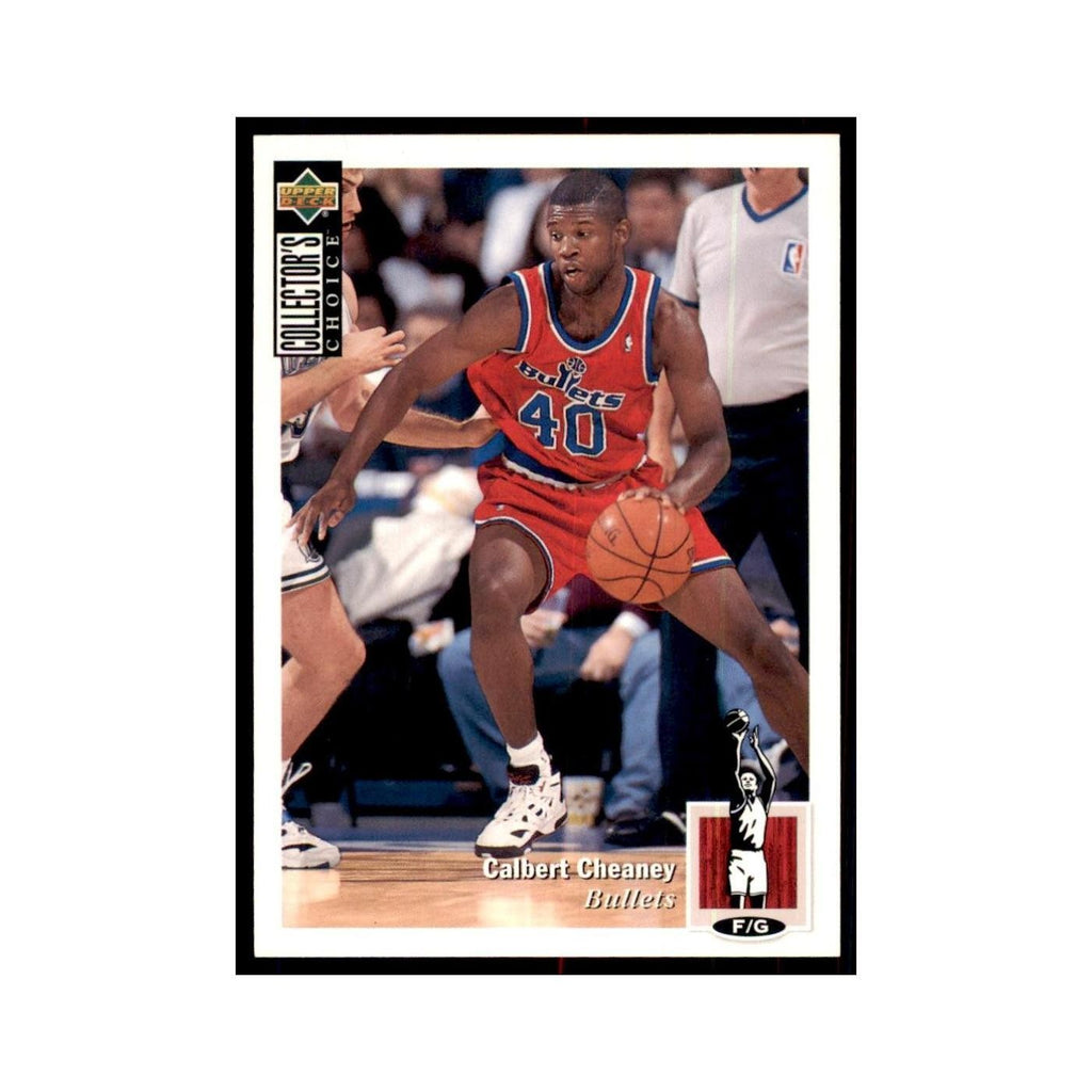 1994 Upper Deck Collector's Choice Calbert Cheaney Washington Bullets #40