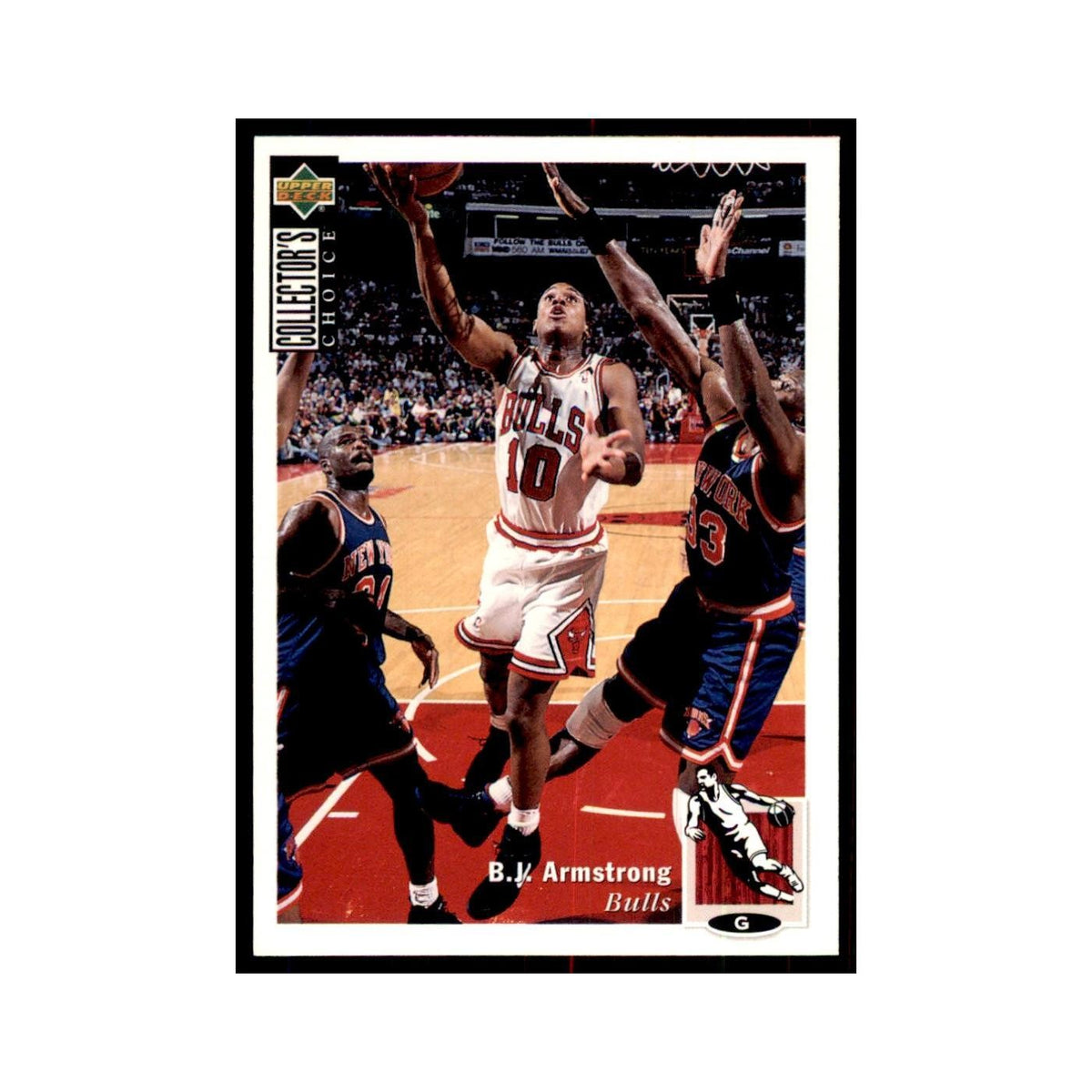 1994 Upper Deck Collector's Choice B.J. Armstrong Bulls #80