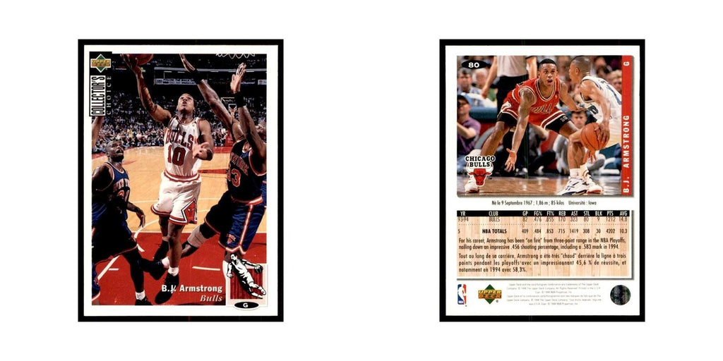 1994 Upper Deck Collector's Choice B.J. Armstrong Bulls #80