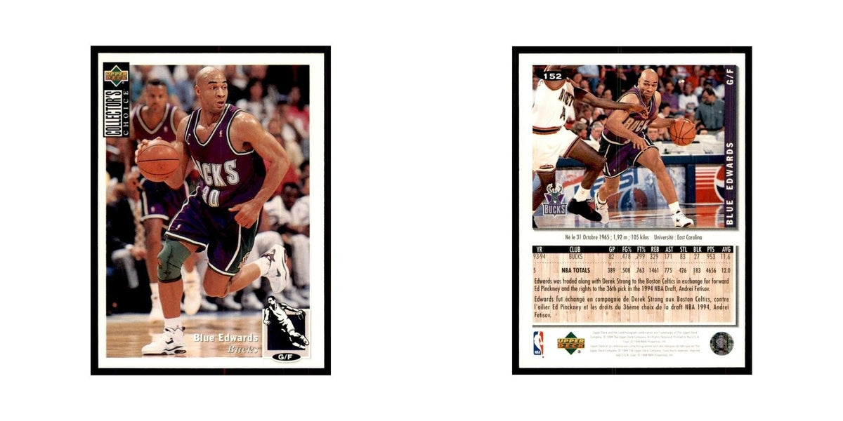 1994 Upper Deck Collector's Choice Blue Edwards Bucks #152