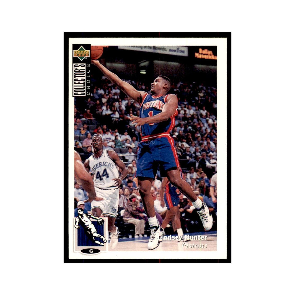 1994 Upper Deck Collector's Choice Lindsey Hunter Pistons #82