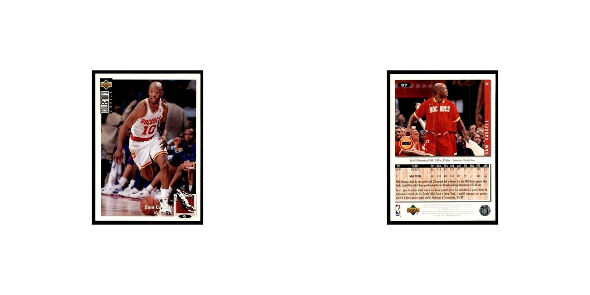1994 Upper Deck Collector's Choice Sam Cassell Rockets #87
