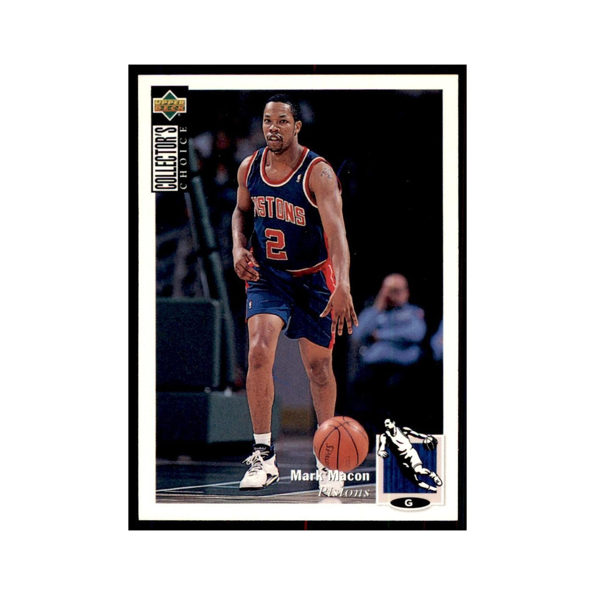 1994 Upper Deck Collector's Choice Mark Macon Pistons #2