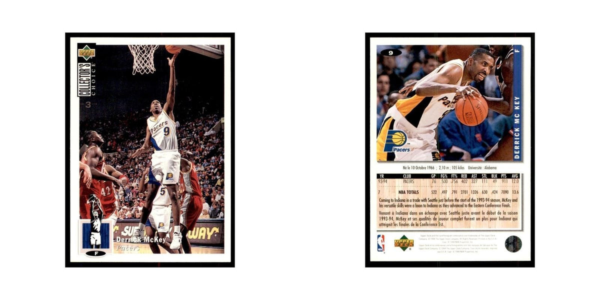 1994 Upper Deck Collector's Choice Derrick McKey Pacers #9