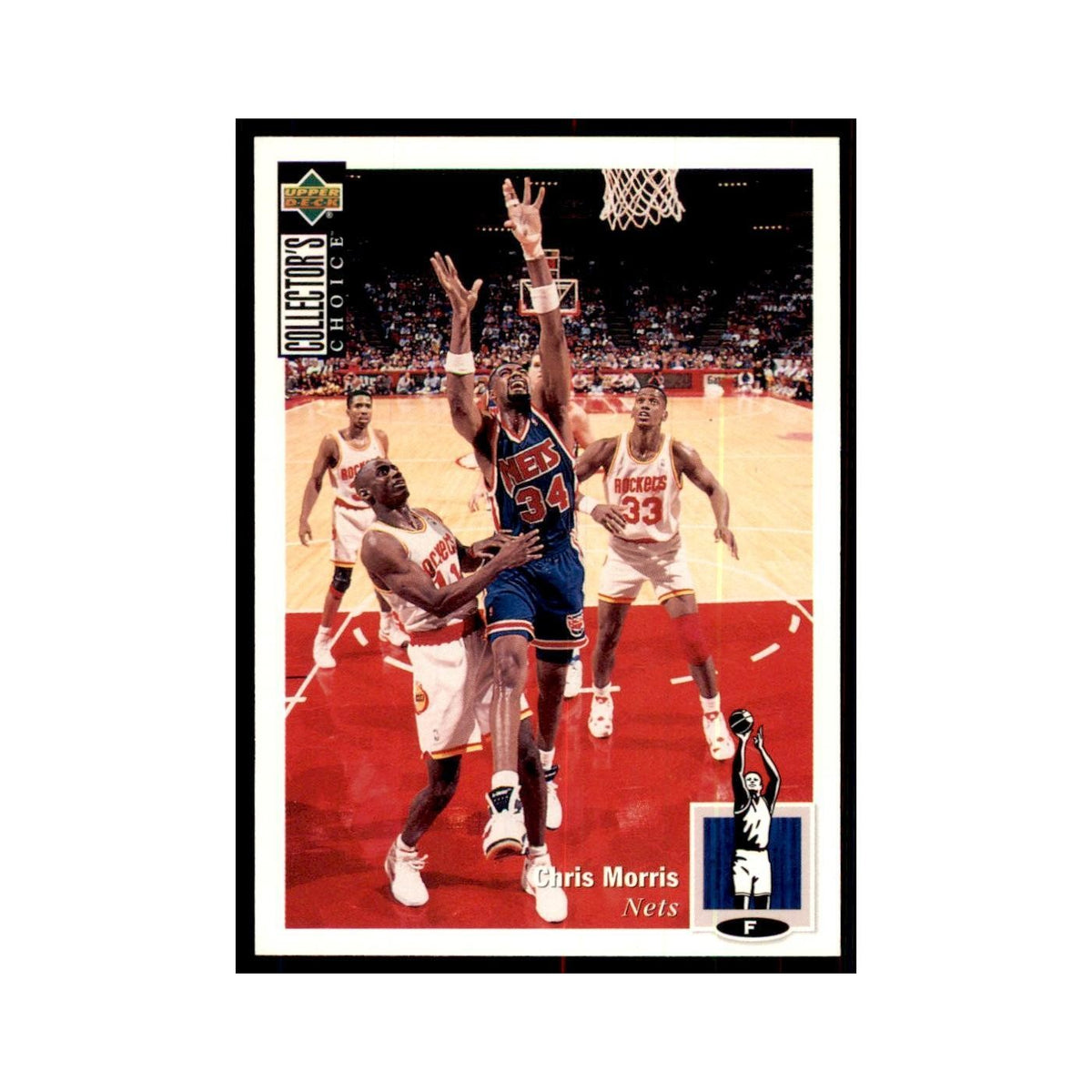 1994 Upper Deck Collector's Choice Chris Morris Nets #148