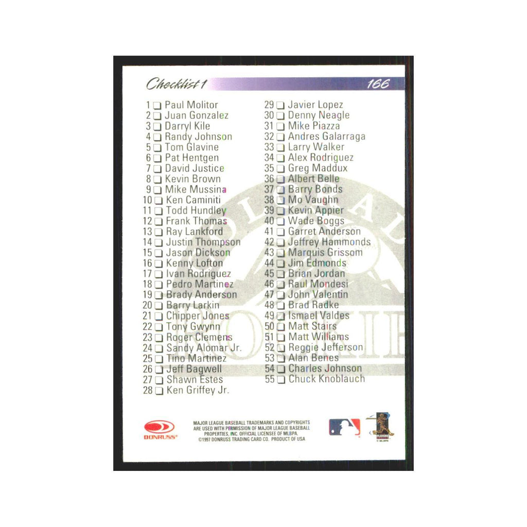 1997 Donruss Larry Walker Rockies #166