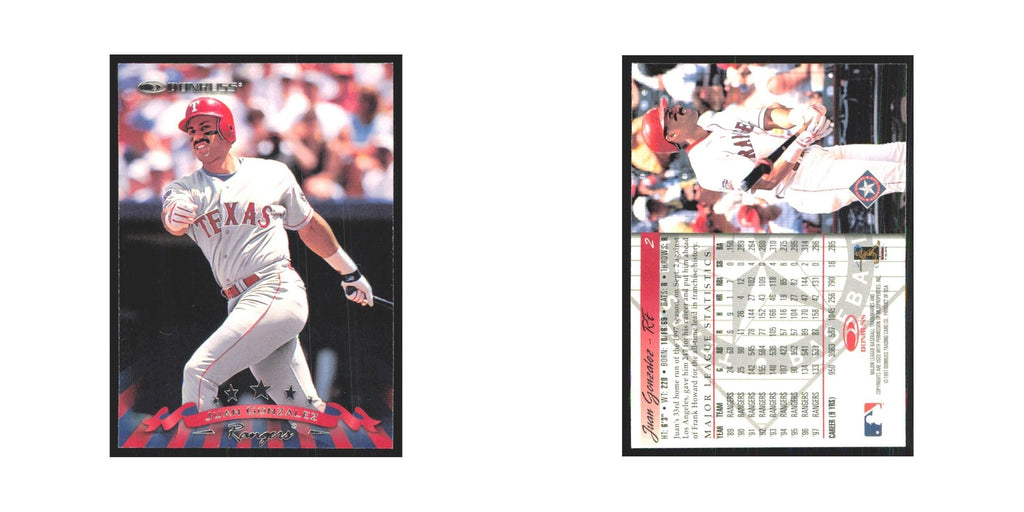 1997 Donruss Juan Gonzalez Rangers #2