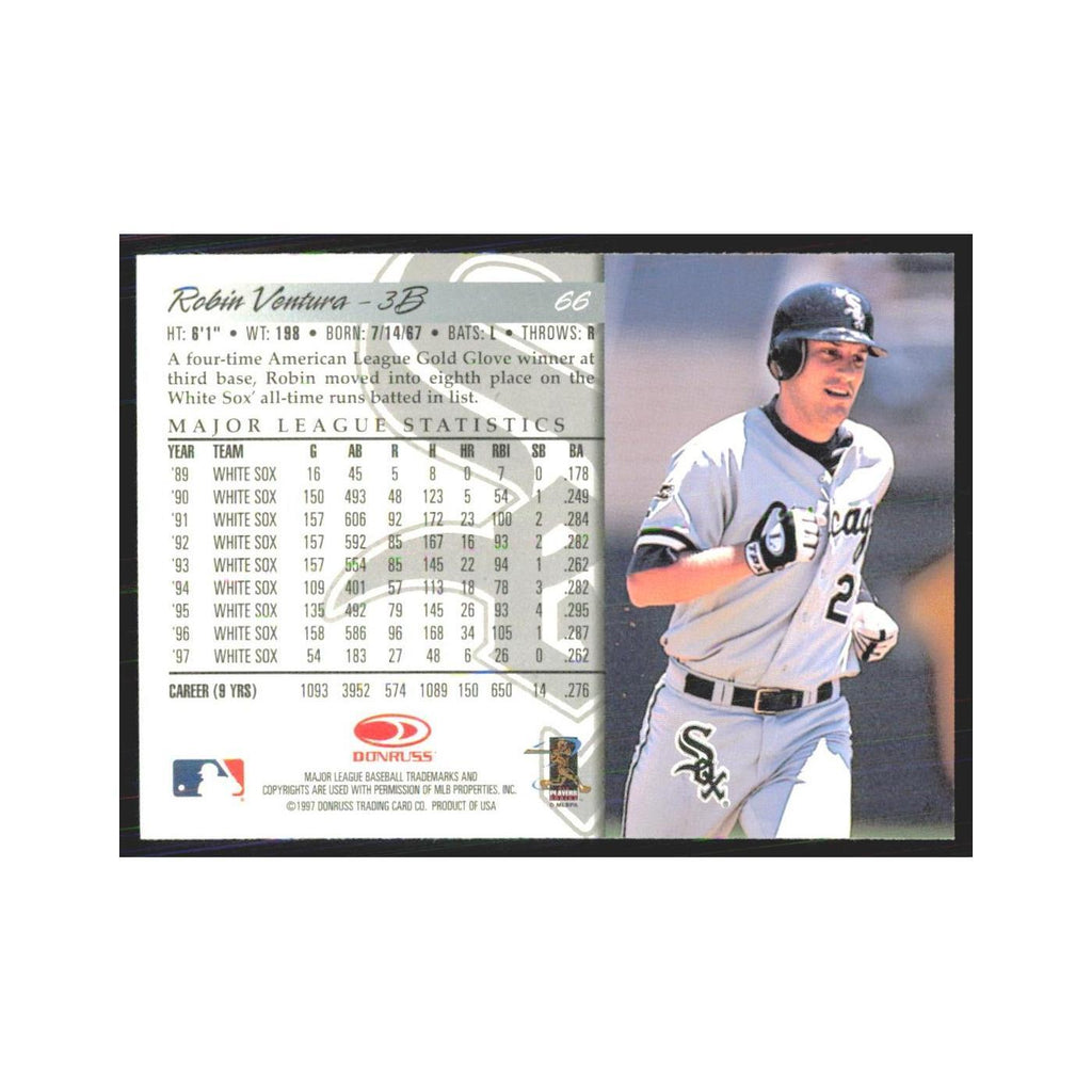 1997 Donruss Robin Ventura White Sox #66