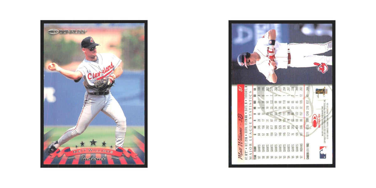 1997 Donruss Matt Williams Indians #51