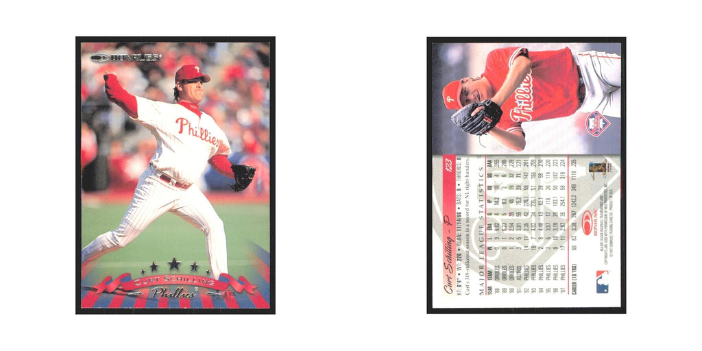 1997 Donruss Curt Schilling Phillies #123