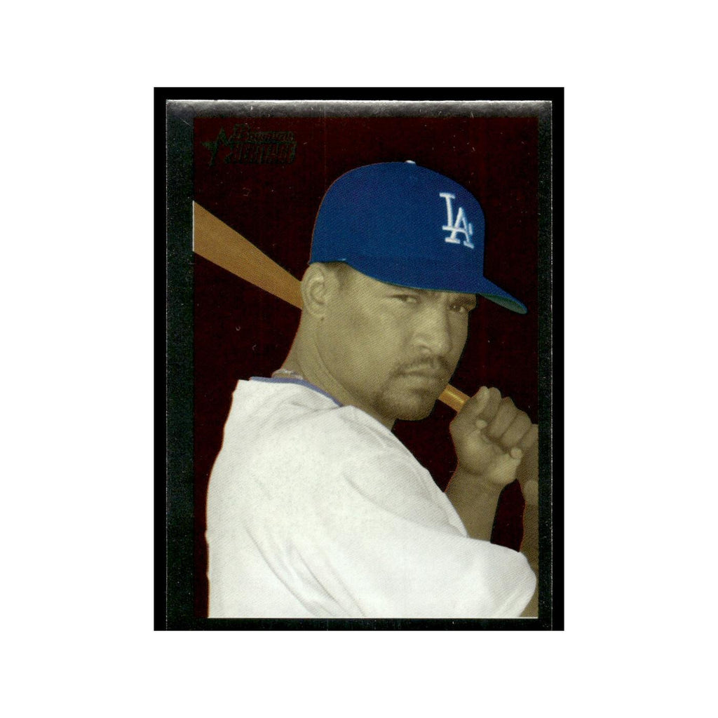 Rafael Furcal 2006 Bowman Heritage Foil #10 Los Angeles Dodgers Baseball Card NM