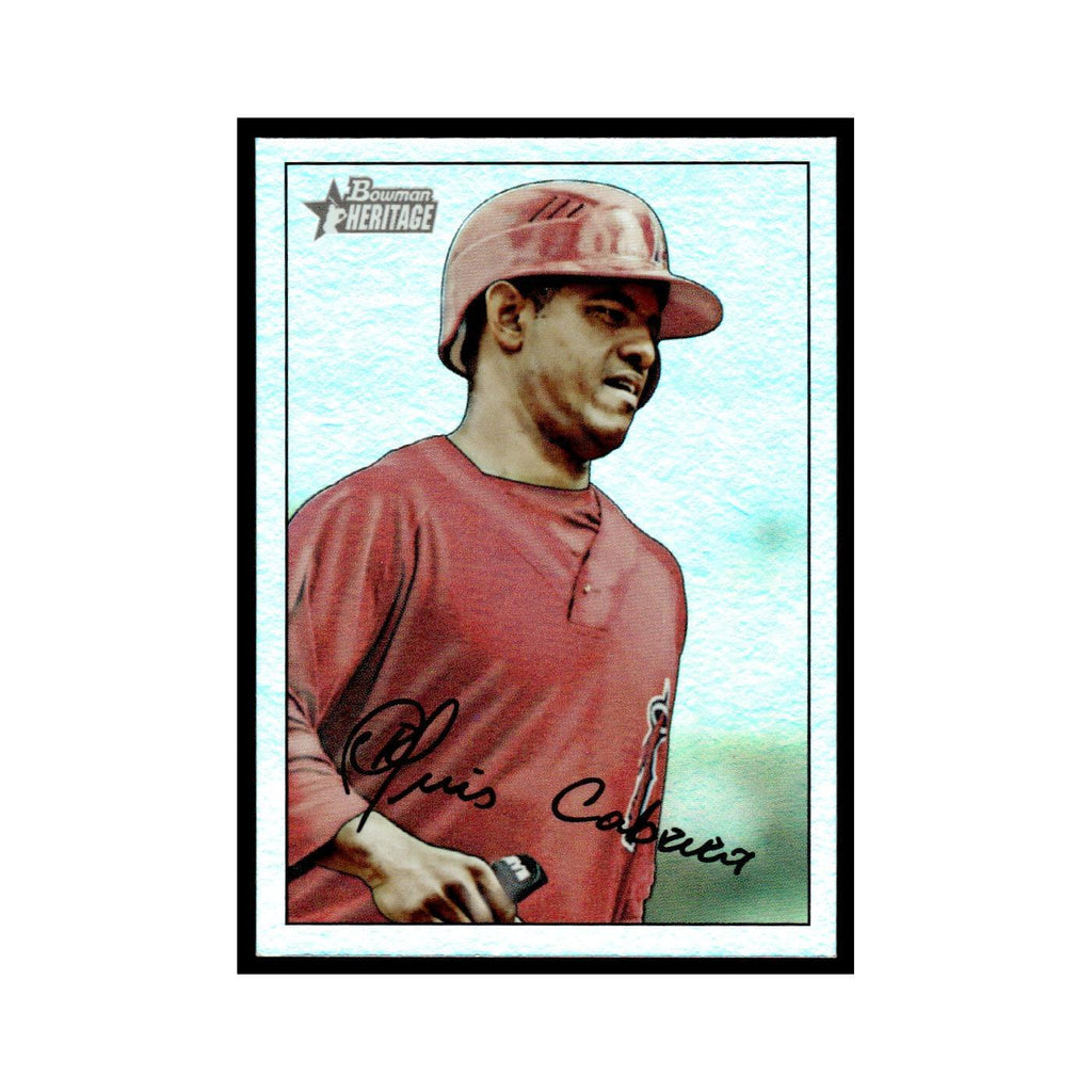 Orlando Cabrera 2007 Bowman Heritage Foil #81 Los Angeles Angels NM