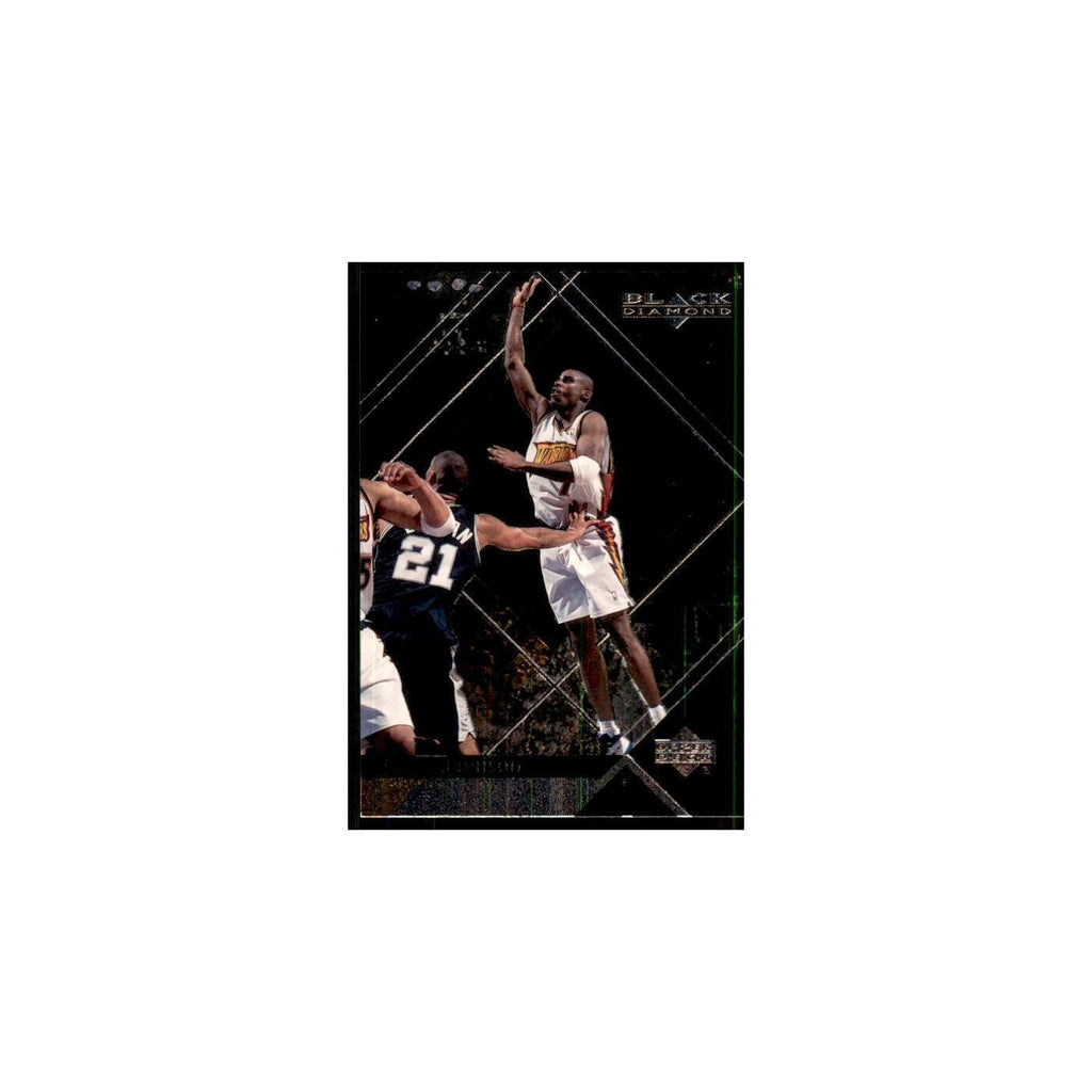 1999 Upper Deck Black Diamond Antawn Jamison Golden State Warriors #25