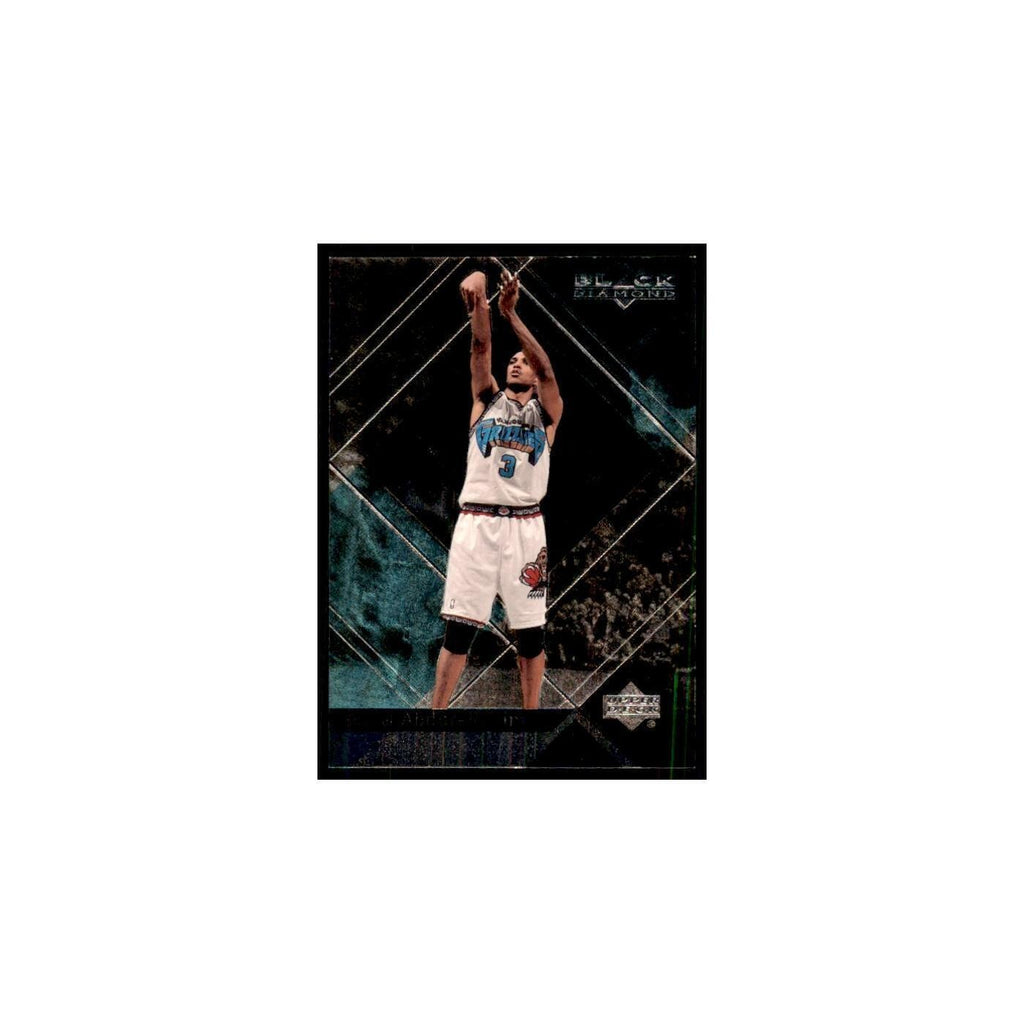 1999 Upper Deck Black Diamond Shareef Abdur-Rahim Vancouver Grizzlies #85
