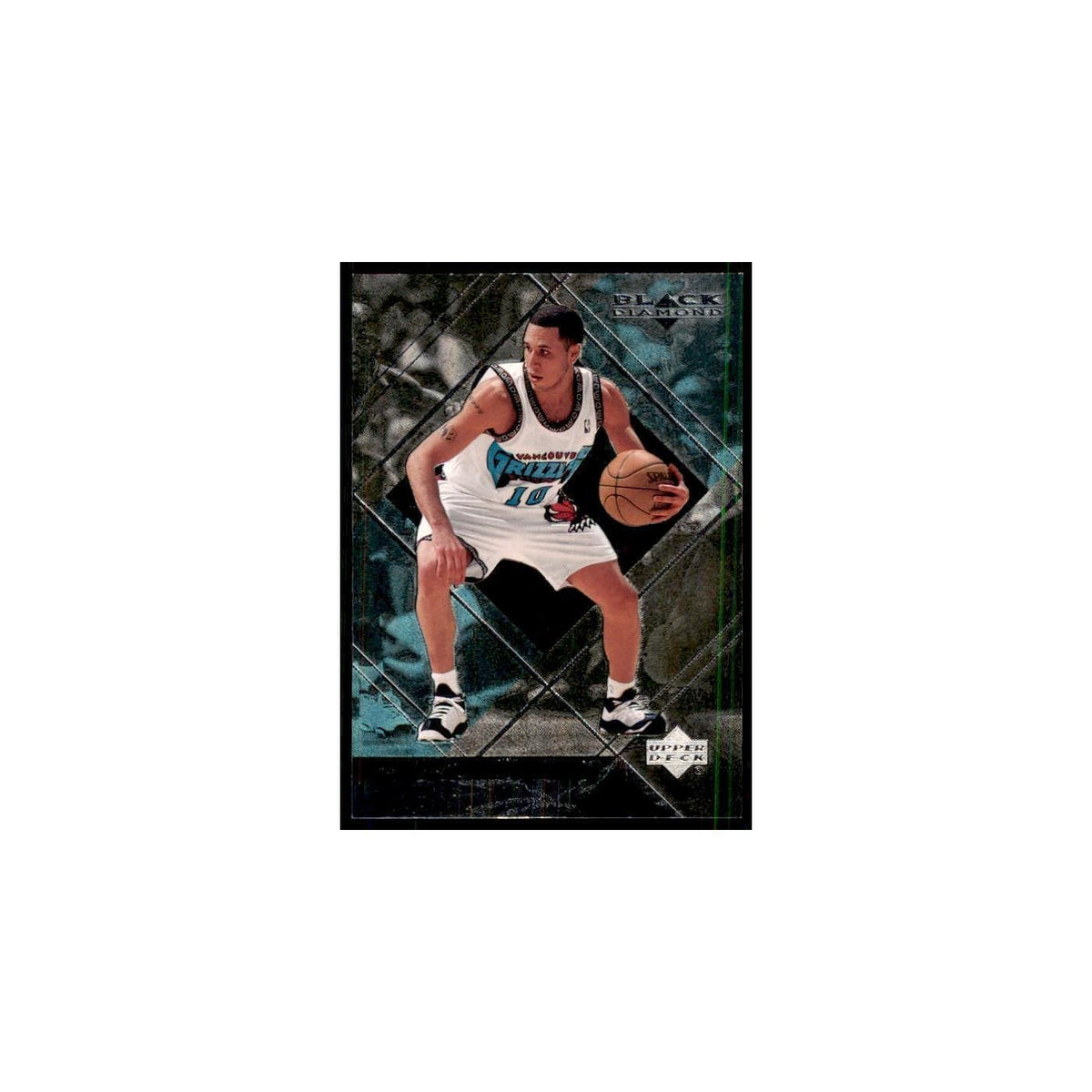 1999 Upper Deck Black Diamond Mike Bibby Vancouver Grizzlies #86