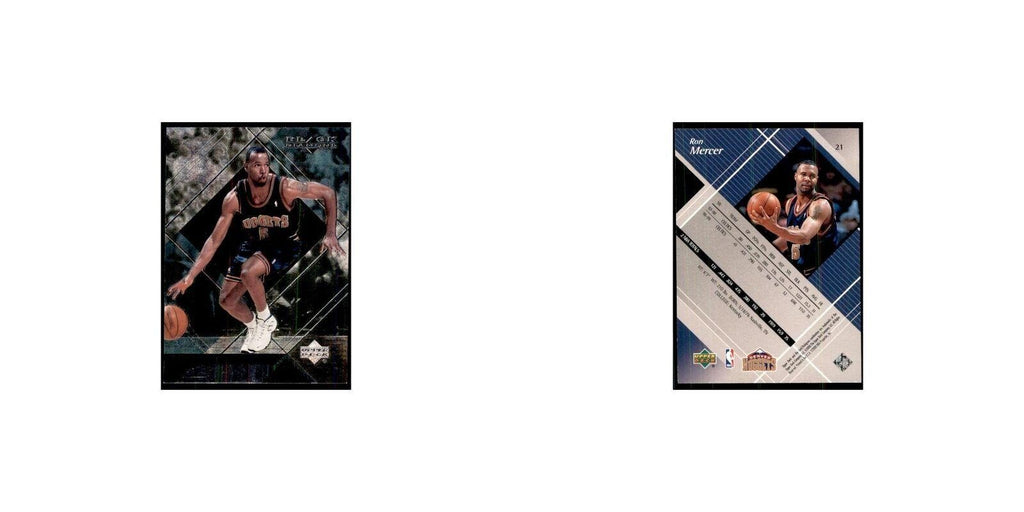 1999 Upper Deck Black Diamond Ron Mercer Nuggets #21