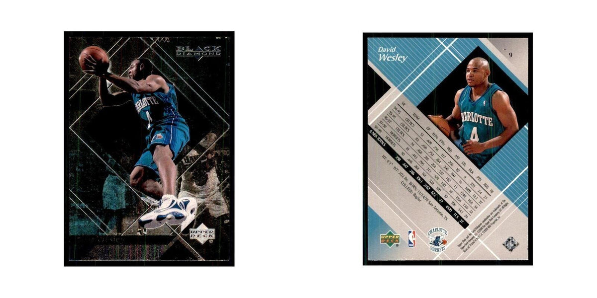 1999 Upper Deck Black Diamond David Wesley Hornets #9