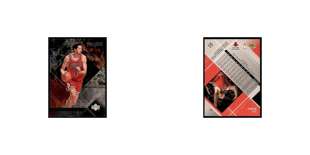 1999 Upper Deck Black Diamond Toni Kukoc Bulls #10