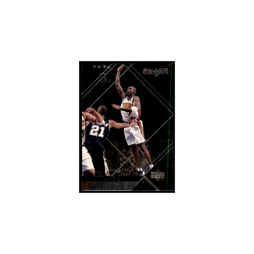 1999 Upper Deck Black Diamond Antawn Jamison Golden State Warriors #25