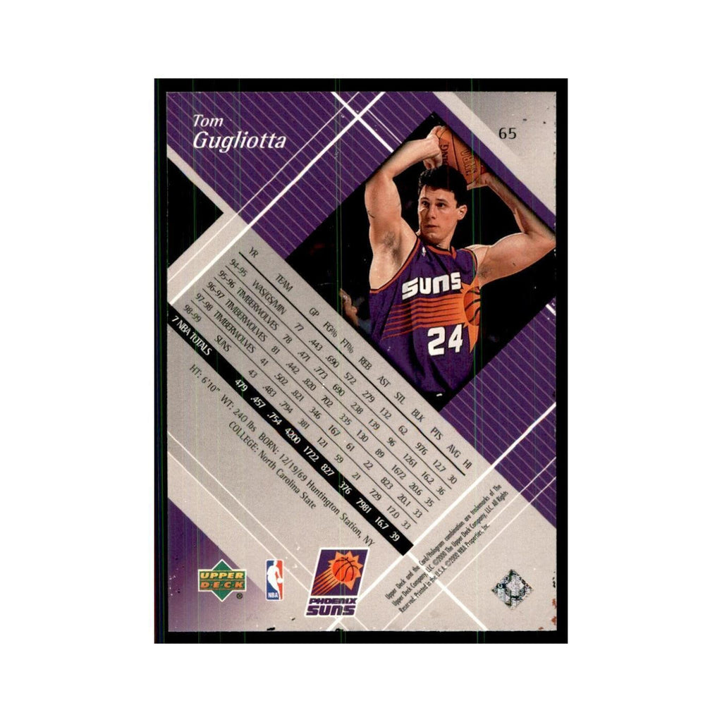 1999 Upper Deck Black Diamond Tom Gugliotta Suns #65