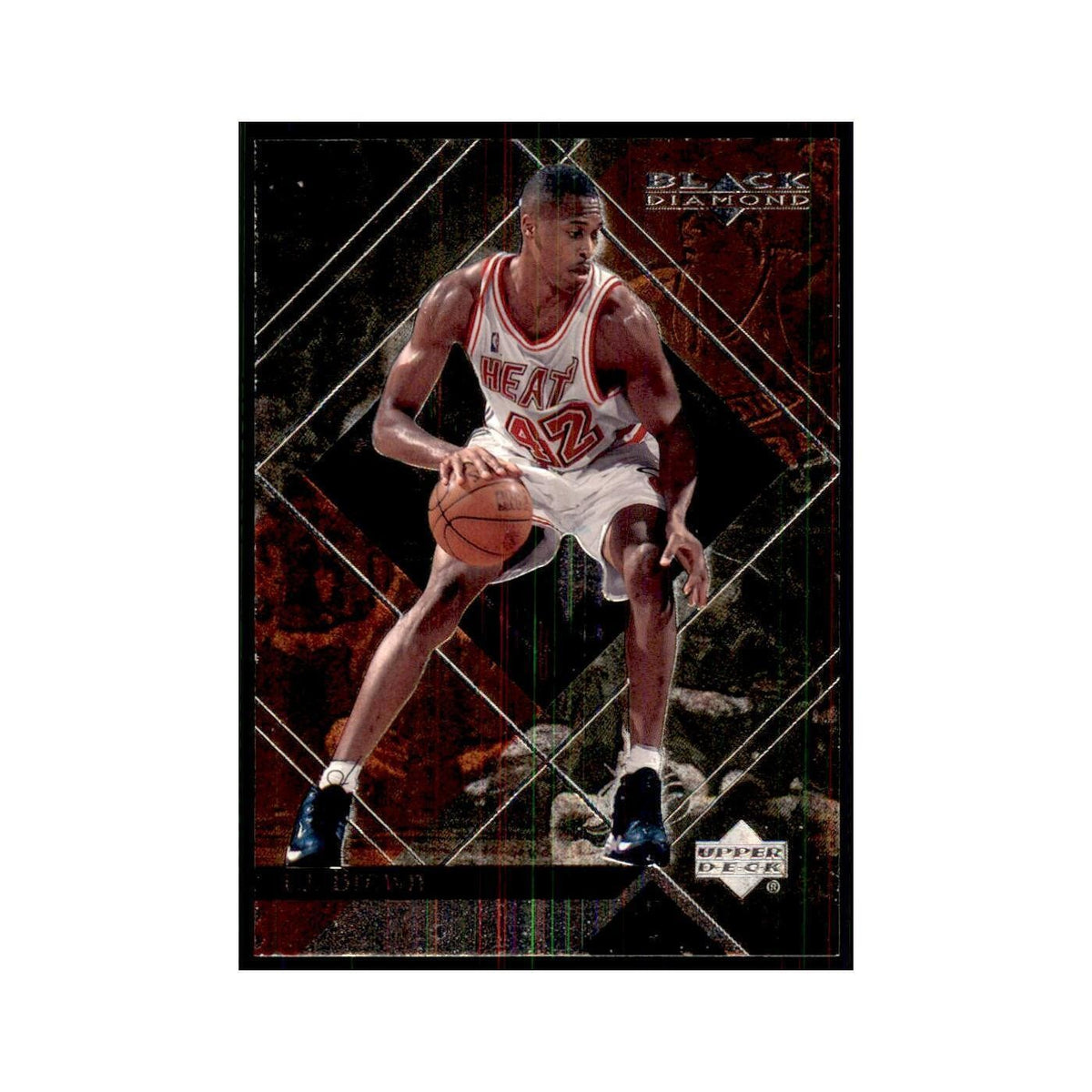 1999 Upper Deck Black Diamond P.J. Brown Heat #40