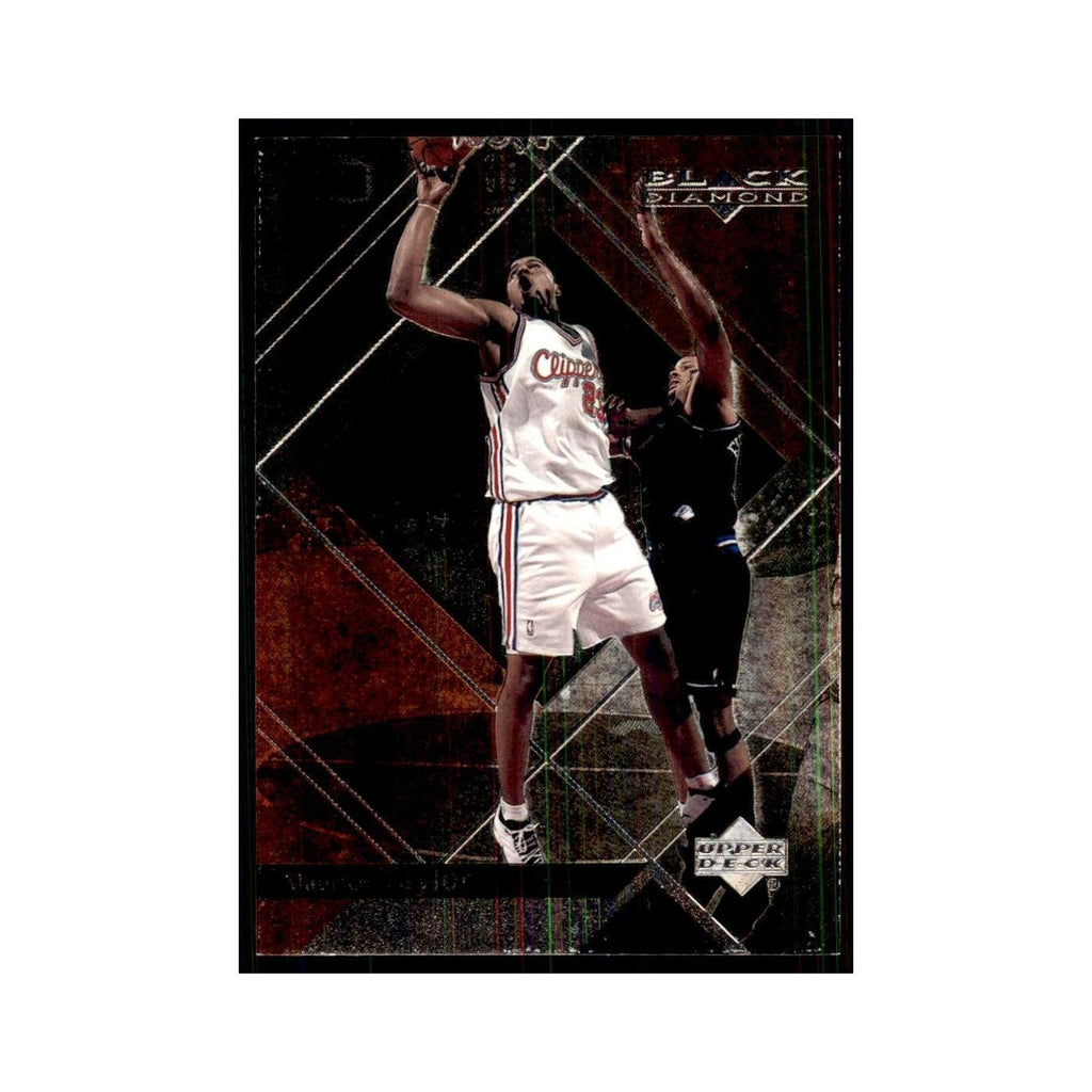 1999 Upper Deck Black Diamond Maurice Taylor Clippers #34