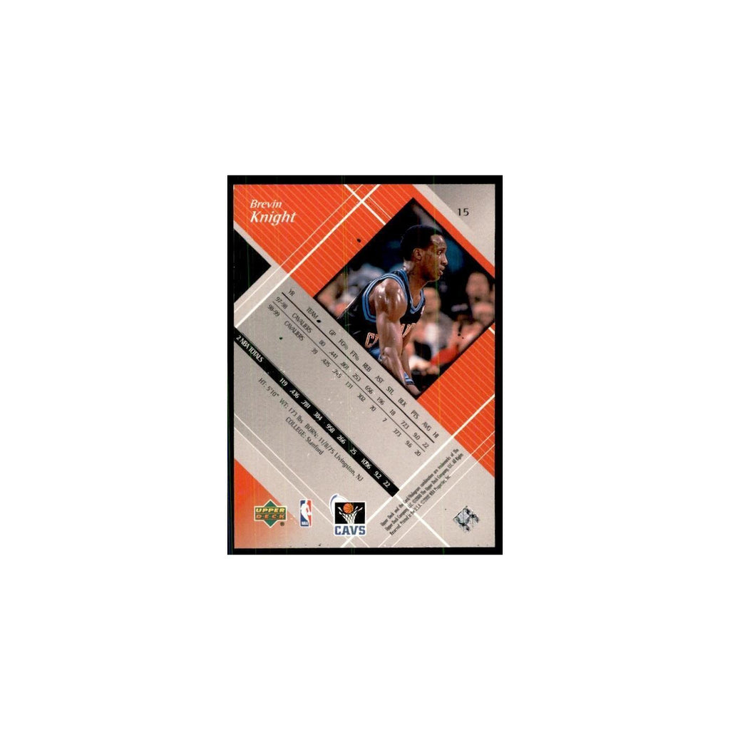 1999 Upper Deck Black Diamond Brevin Knight Cavaliers #15