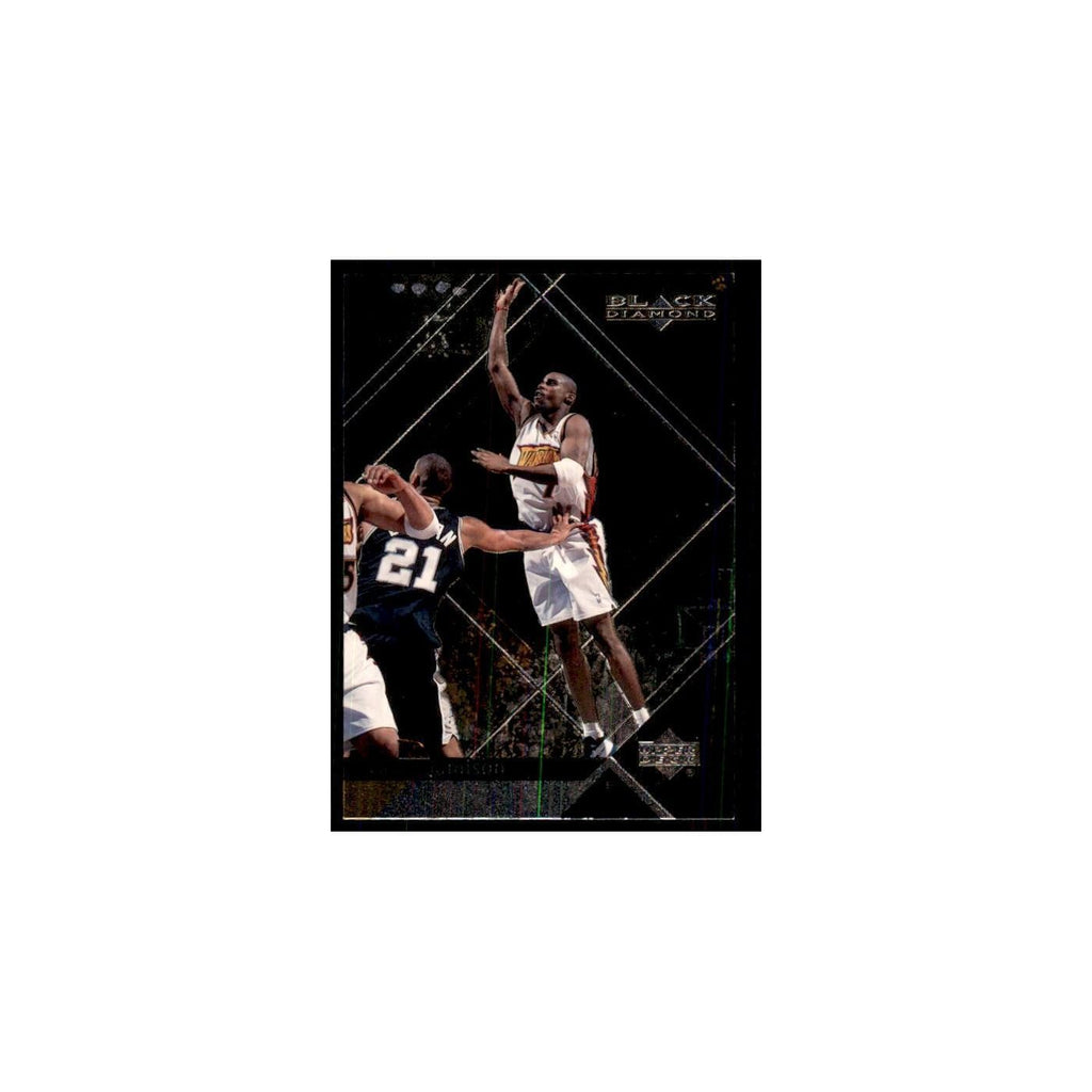 1999 Upper Deck Black Diamond Antawn Jamison Golden State Warriors #25