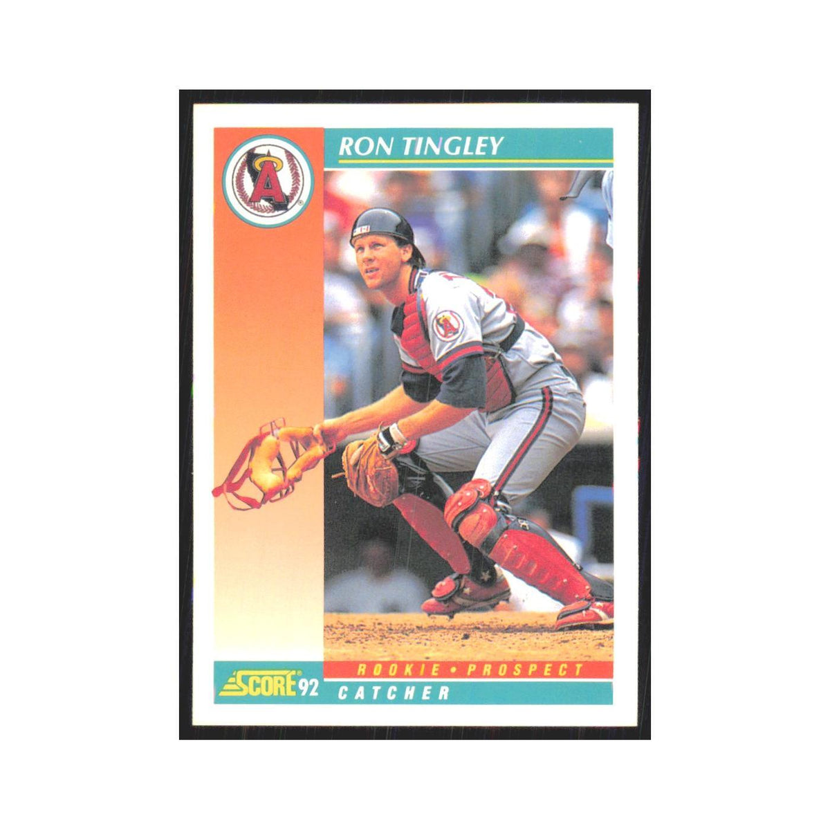 1992 Score Ron Tingley RC Angels #757