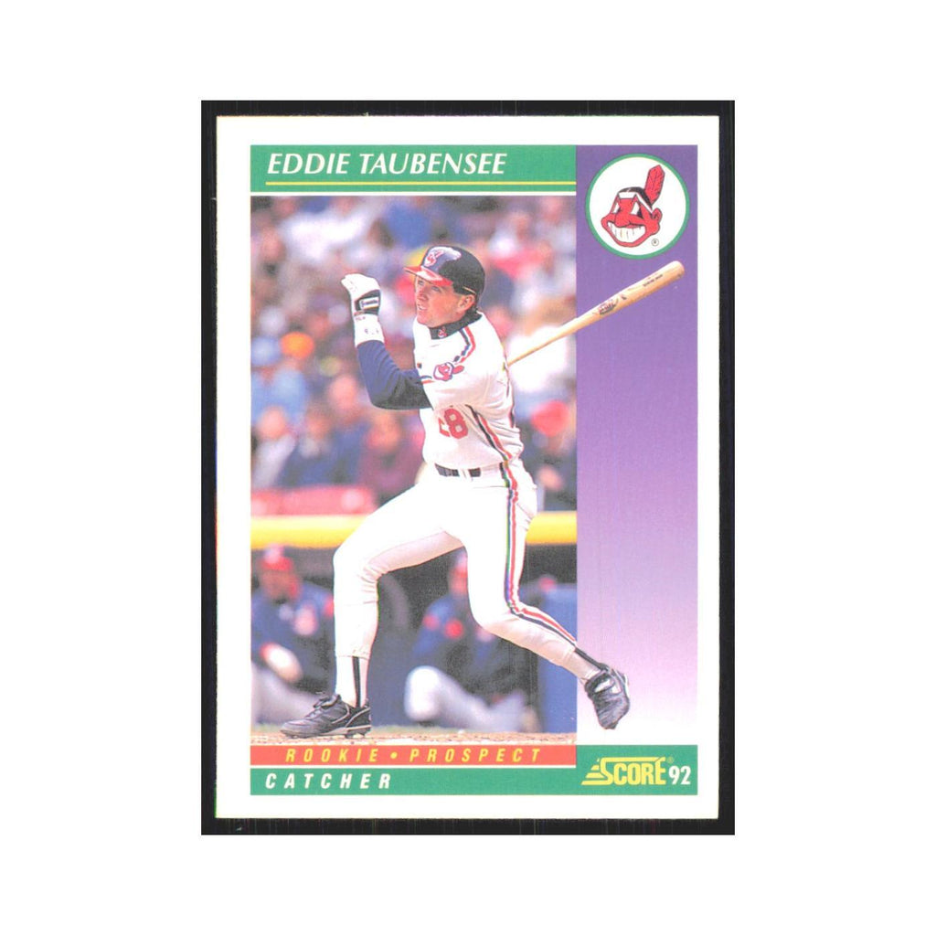 1992 Score Eddie Taubensee RC Indians #871