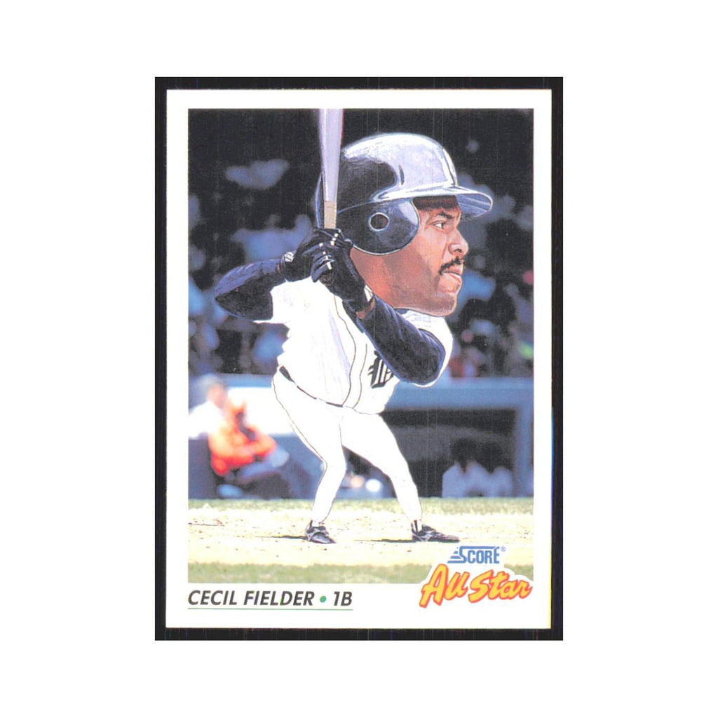 1992 Score Cecil Fielder Tigers #431