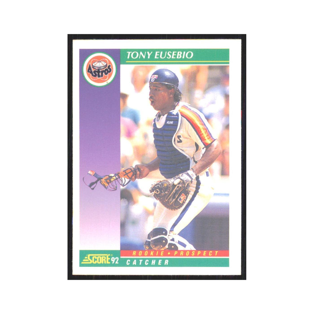 1992 Score Tony Eusebio RC Astros #858