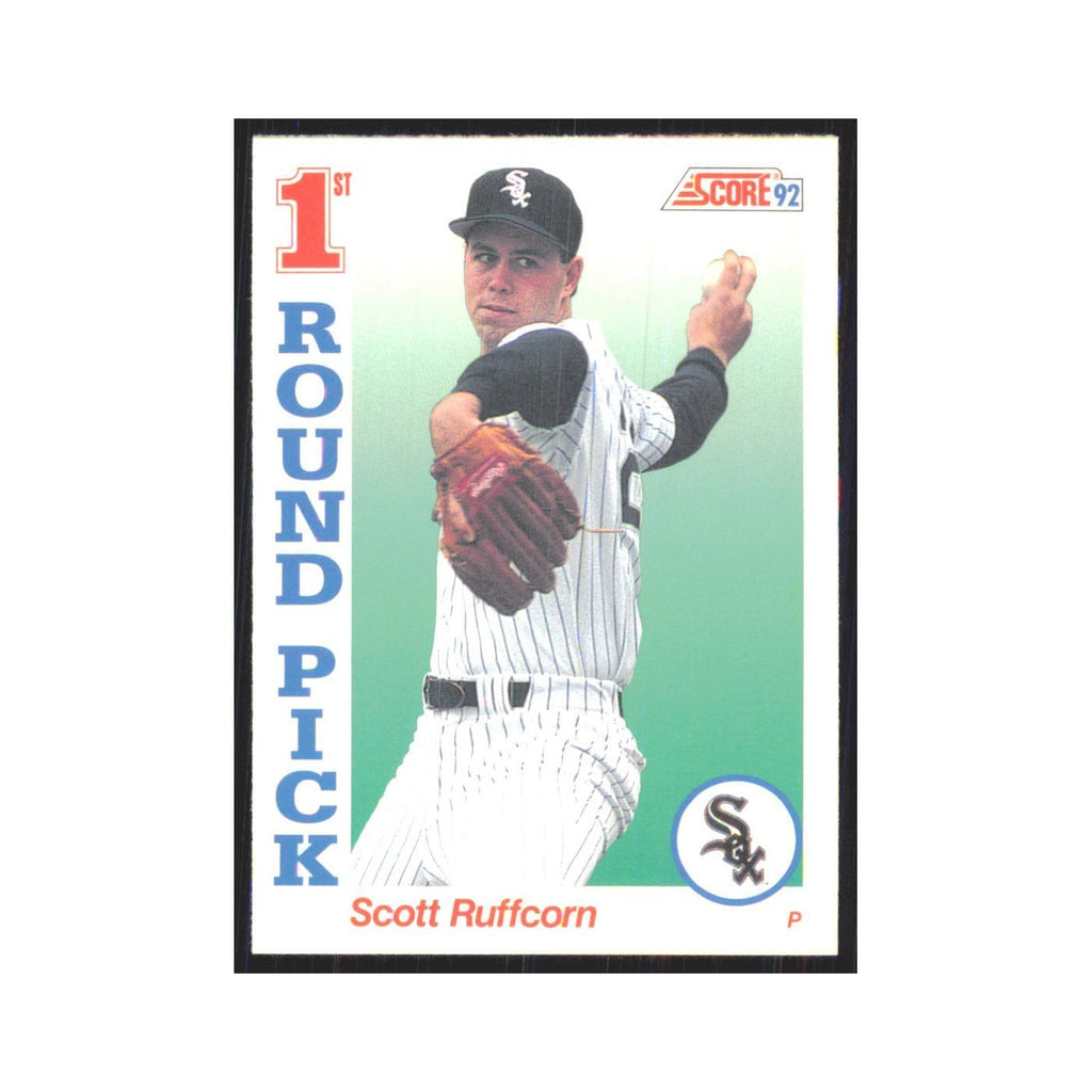 1992 Score Scott Ruffcorn White Sox #806