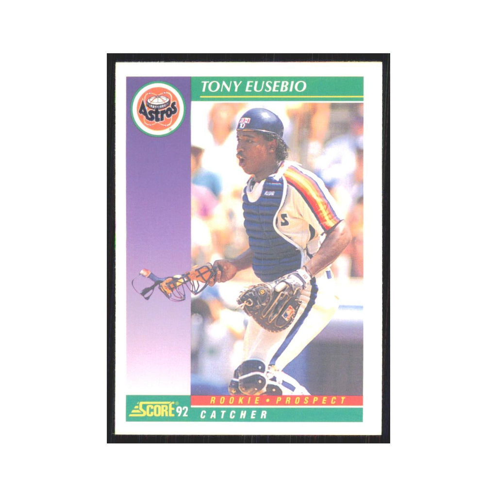1992 Score Tony Eusebio RC Astros #858