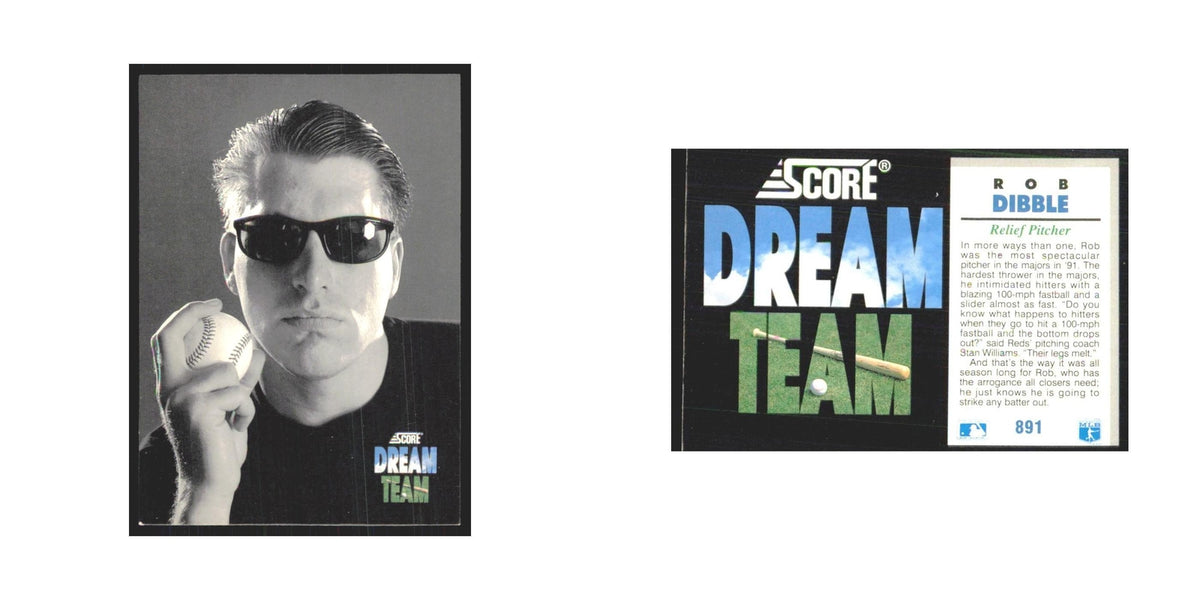 1992 Score Rob Dibble Dream Team #891