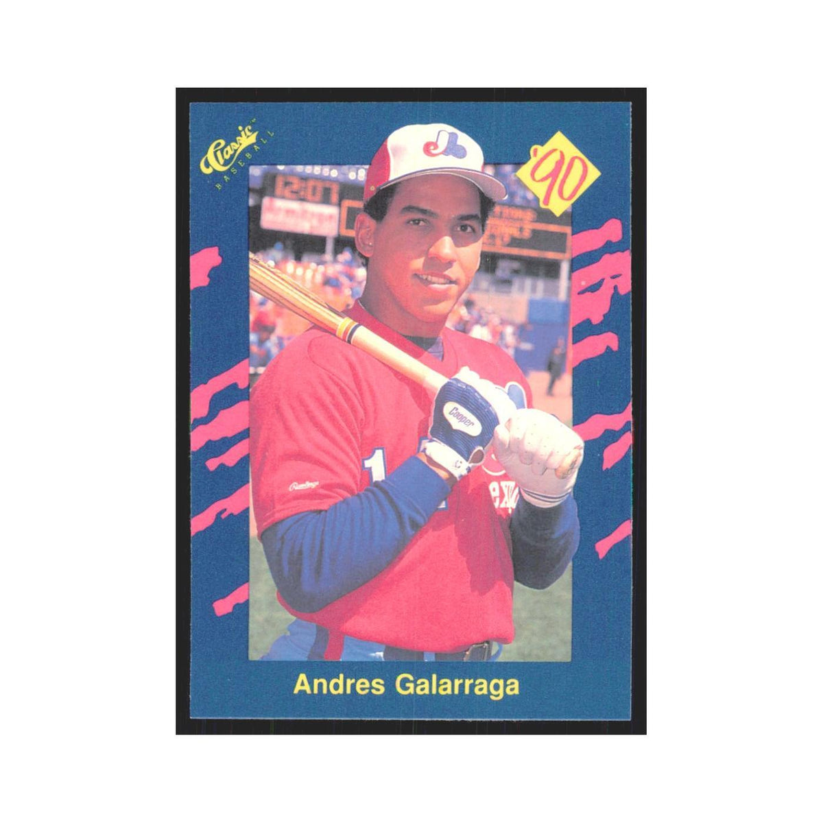 1990 Classic Andres Galarraga Montreal Expos #115