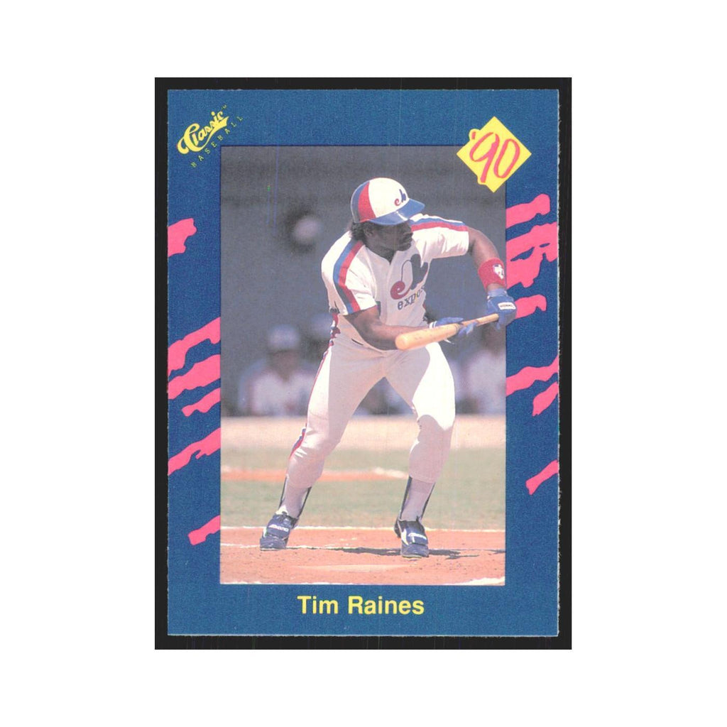 1990 Classic Tim Raines Montreal Expos #118