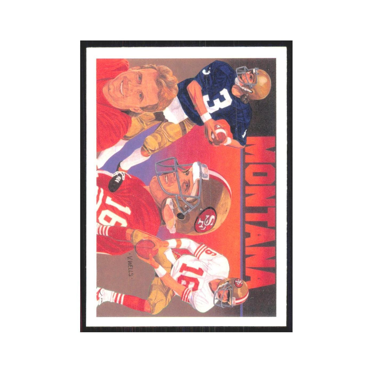 1991 Upper Deck Joe Montanta 49ers #9