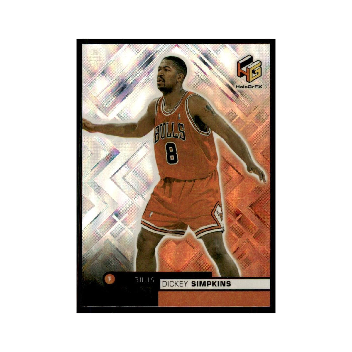 1999 Upper Deck HoloGrFX Dickey Simpkins Bulls #7