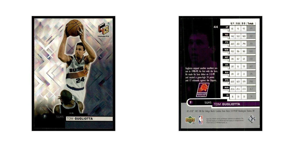 1999 Upper Deck HoloGrFX Tom Gugliotta Suns #44