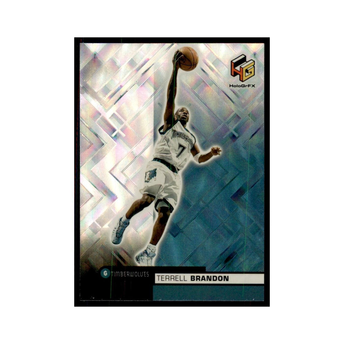 1999 Upper Deck HoloGrFX Terrell Brandon Timberwolves #34