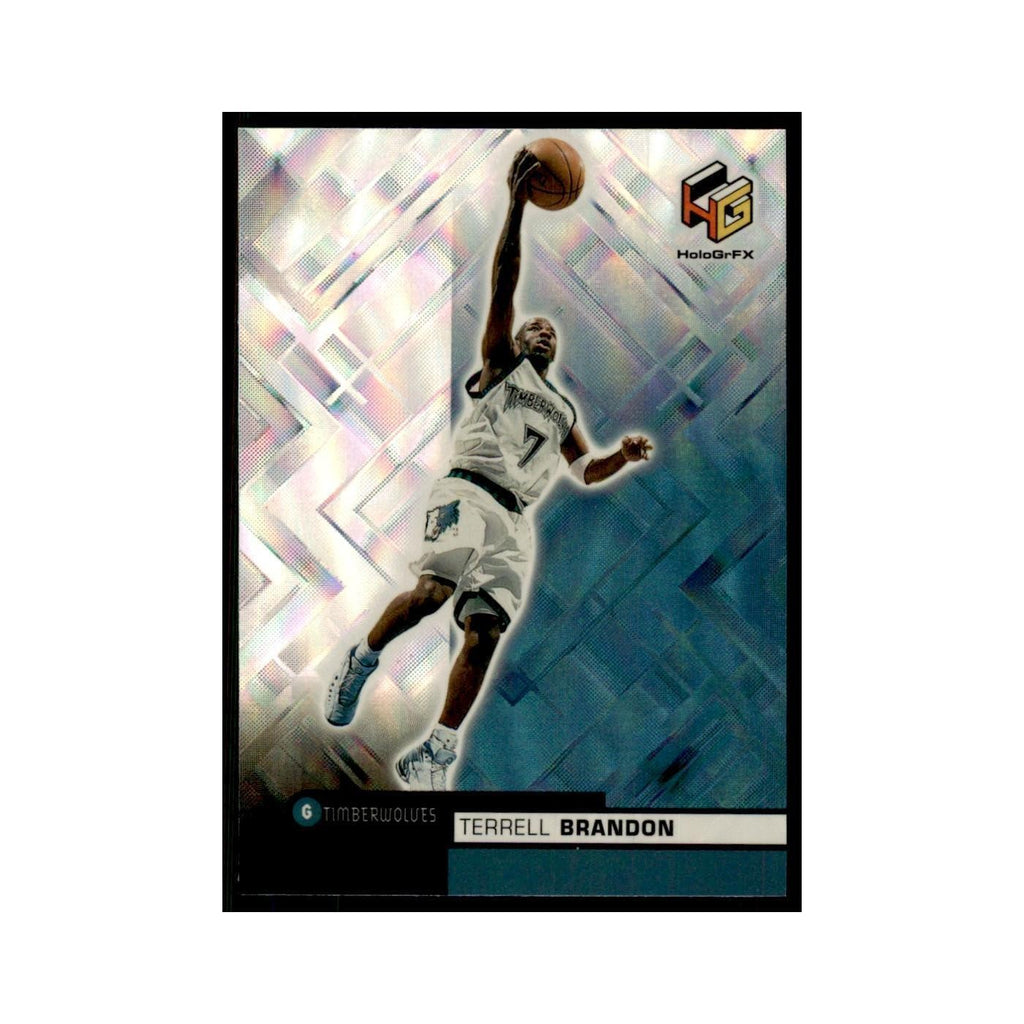 1999 Upper Deck HoloGrFX Terrell Brandon Timberwolves #34