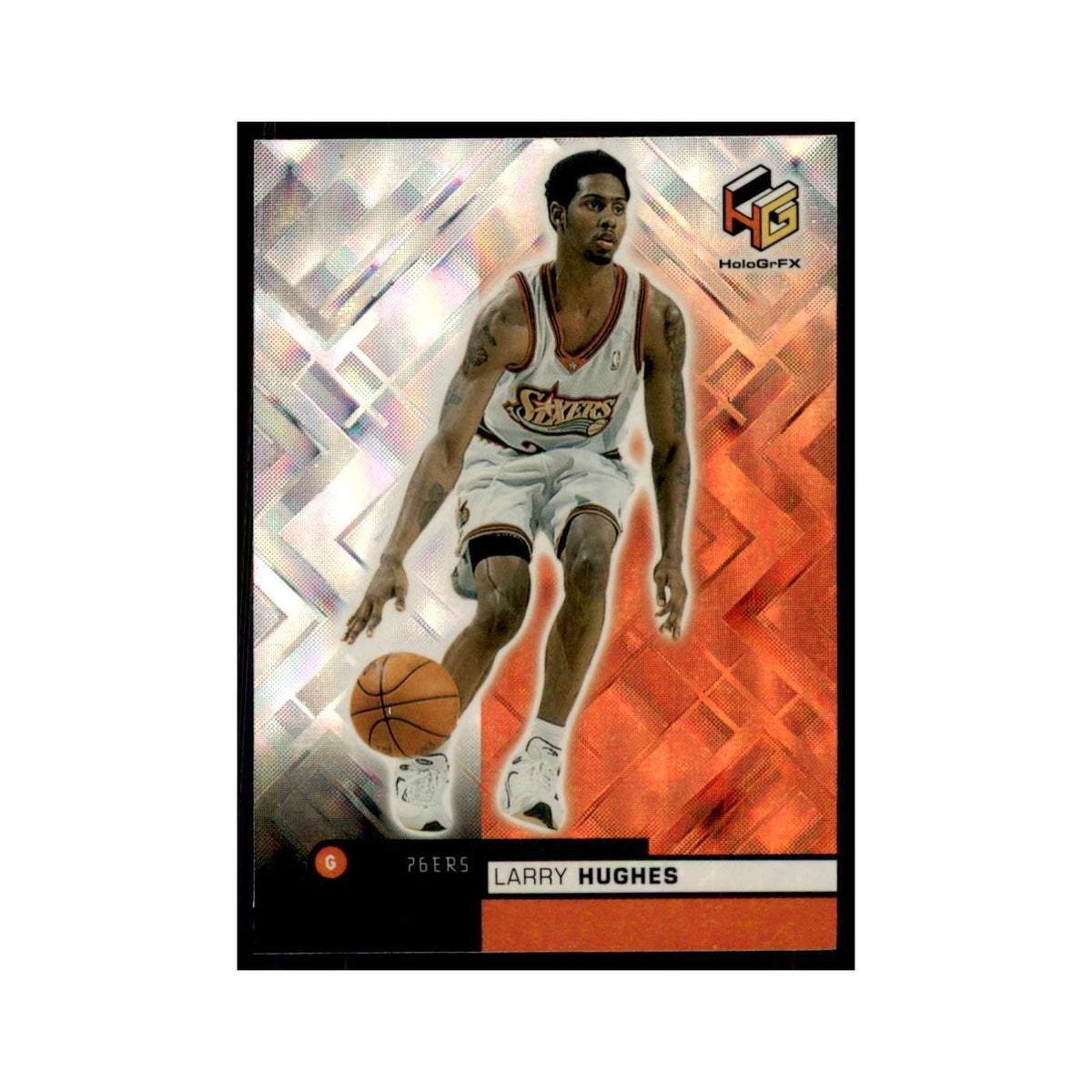 1999 Upper Deck HoloGrFX Larry Hughes 76ers #42