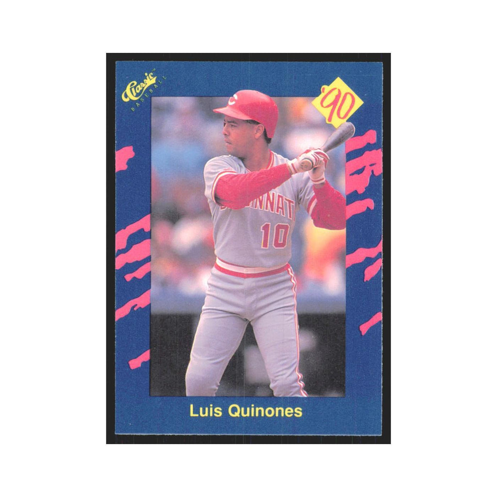 1990 Classic Luis Quinones Reds #132
