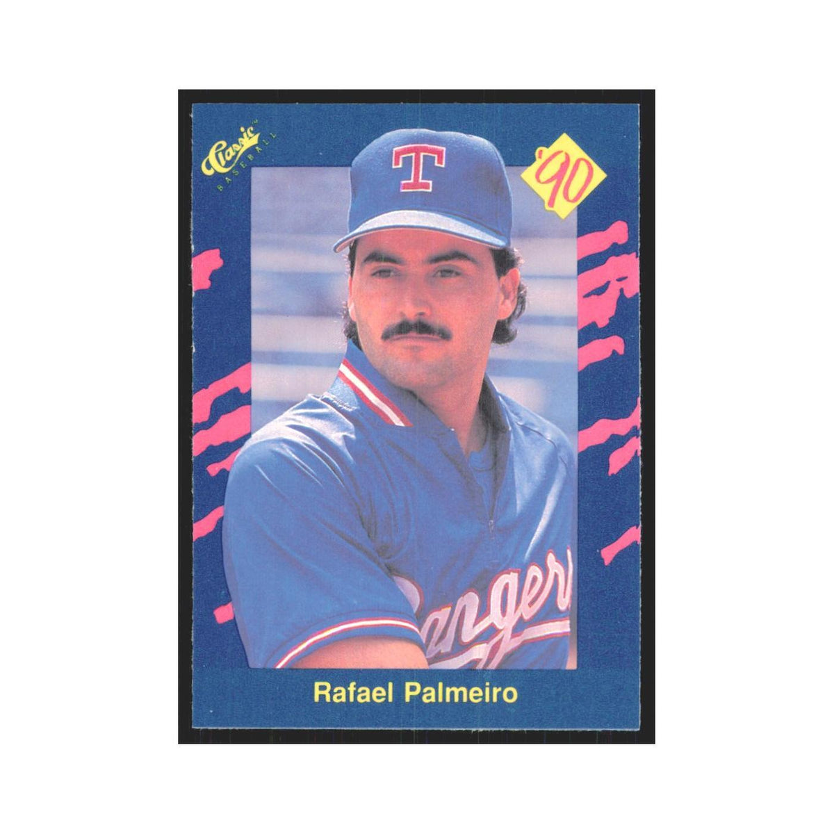 1990 Classic Rafael Palmeiro Rangers #74
