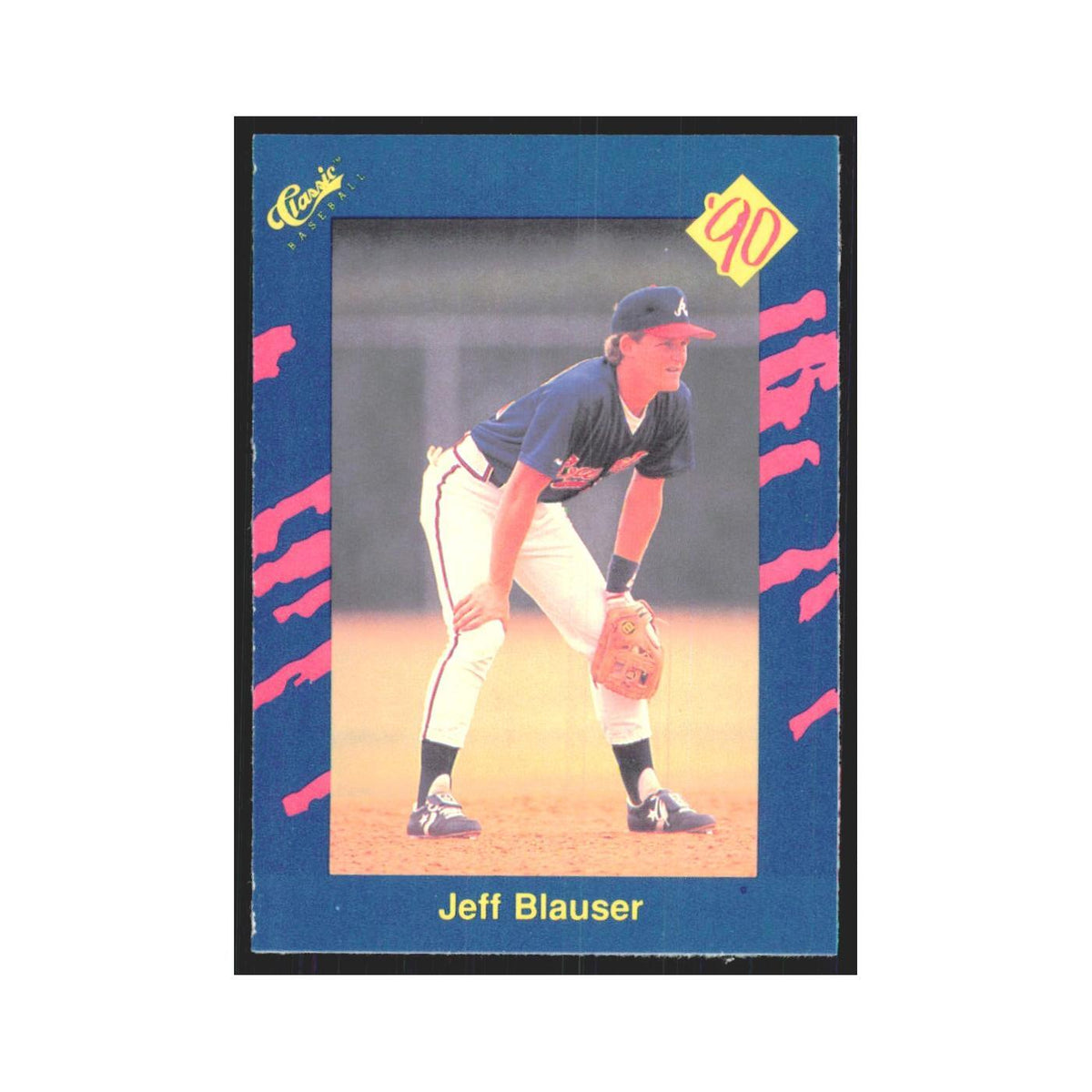 1990 Classic Jeff Blauser Braves #123