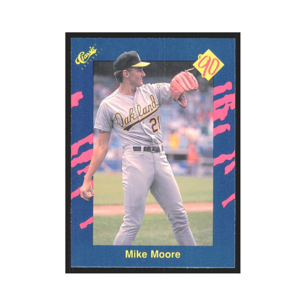 1990 Classic Mike Moore Athletics #104